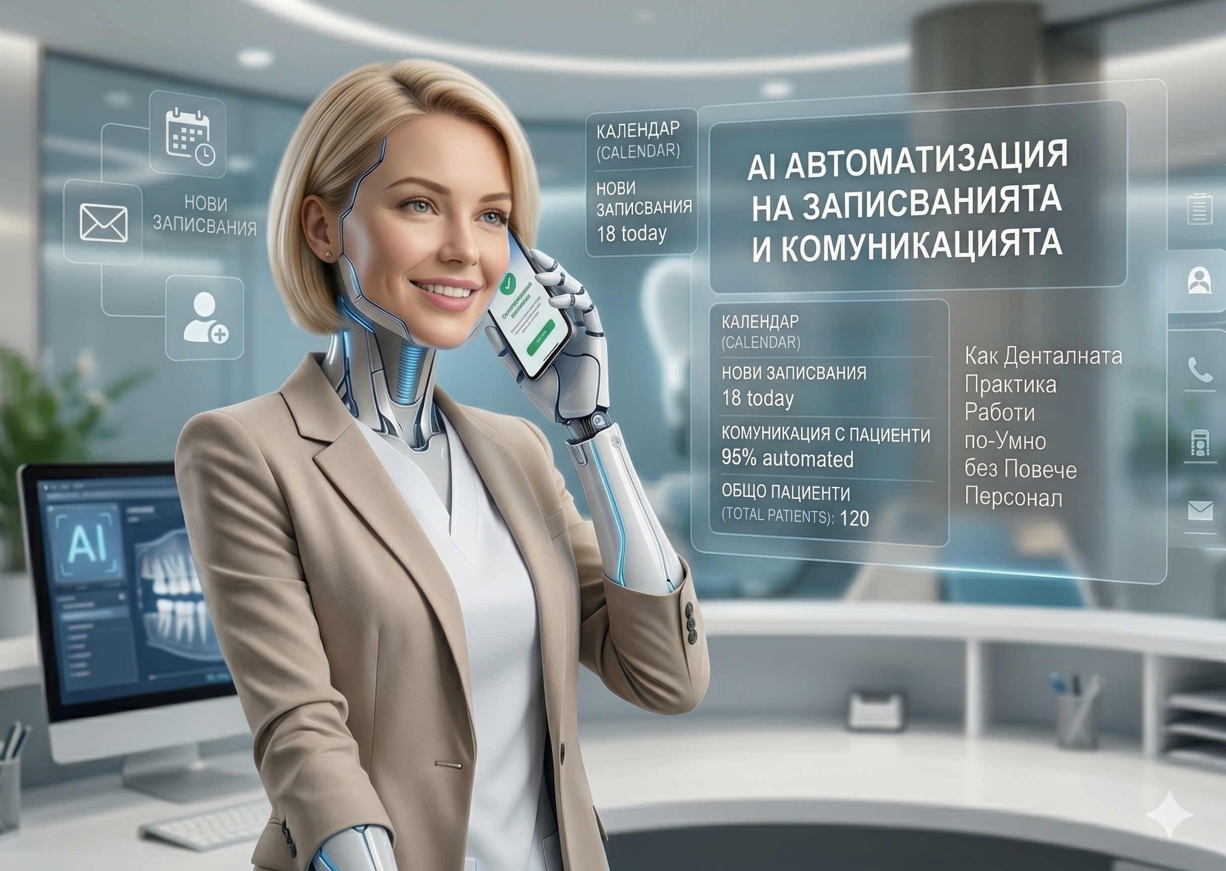 AI-автоматизация-записвания-дентална-клиника-Miplant